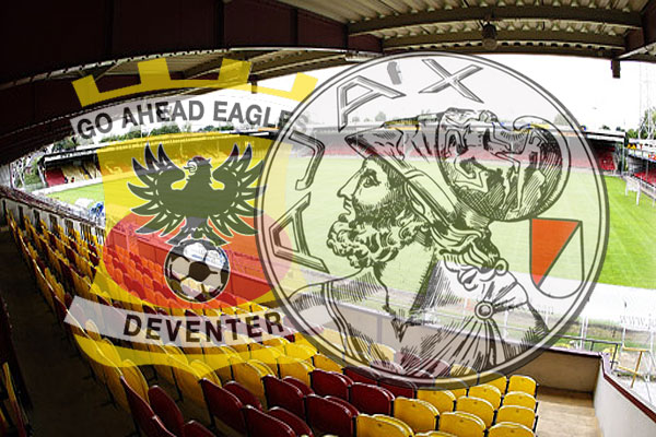 Pover Ajax ziet door gelijkspel bij Eagles landstitel steeds verder uit zicht raken