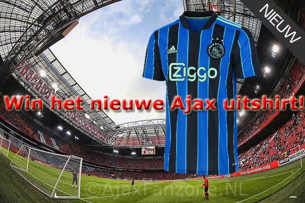 Uitslag prijsvraag: Wie wint het Ajax uitshirt?