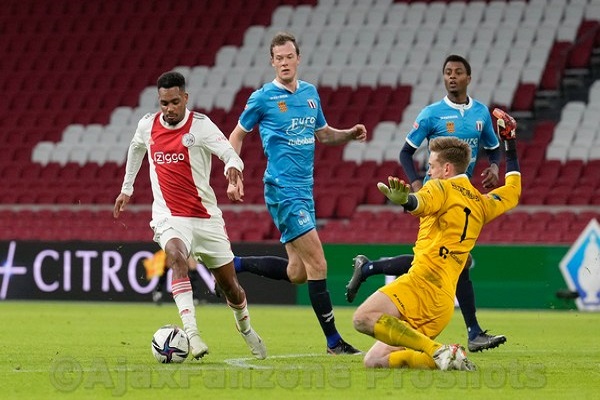 Ajax bereikt kwartfinale beker na 9-0 overwinning op Excelsior Maassluis