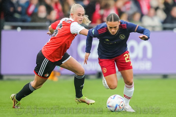 Ajax Vrouwen winnen Klassieker: 0-4
