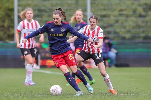 Ajax Vrouwen verslaan PSV Vrouwen: 1-2