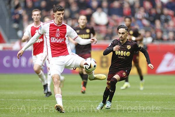 Van `t Schip kijkt met tevreden gevoel terug op wedstrijd tegen Utrecht en in het bijzonder op één Ajax-speler