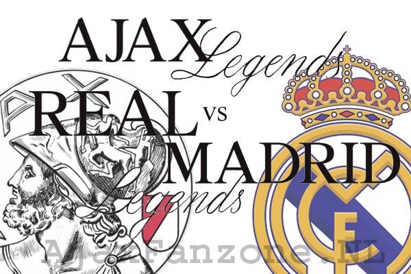 Onder andere Maxwell, Chivu, Dani, Sneijder en Arveladze versterken Ajax Legends tegen Real Madrid